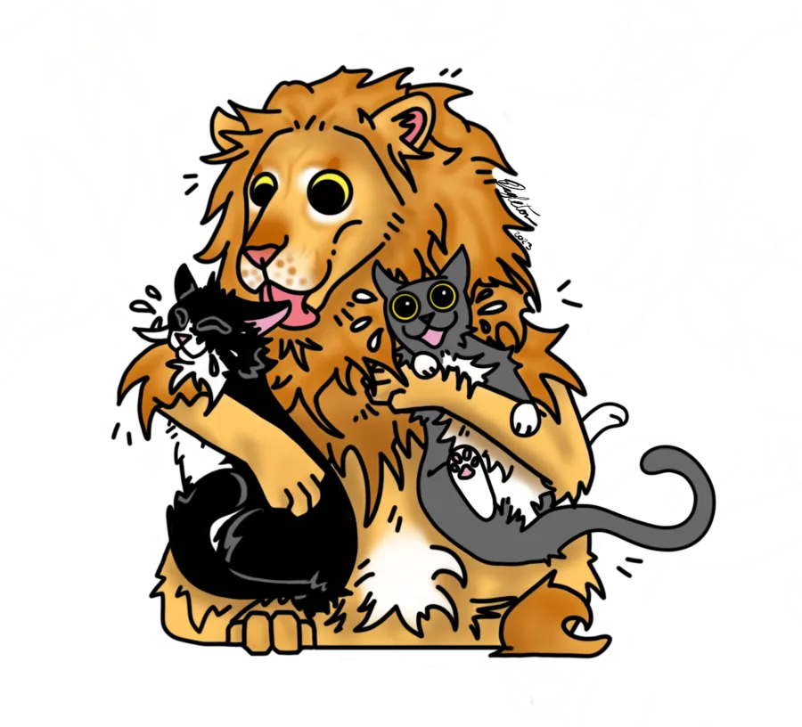 Lions Lick Cat Boarding logo